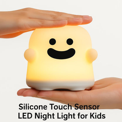 Silicone Touch Sensor LED Night Light for Kids