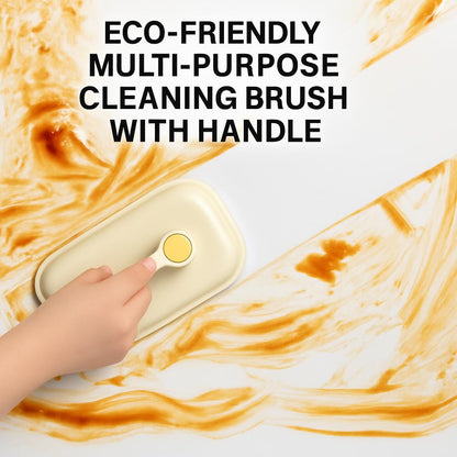 Eco-Friendly Multi-Purpose Cleaning Brush with Handle