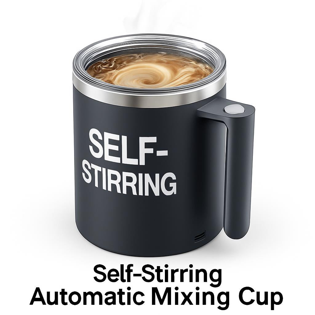 Self-Stirring Automatic Mixing Cup - Eco-Friendly Reusable Mug