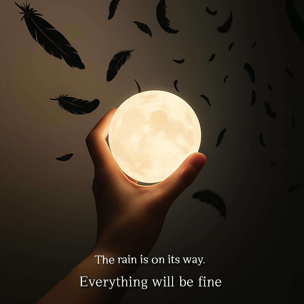 Moon Lamp - Eco-Friendly LED Decorative Lighting