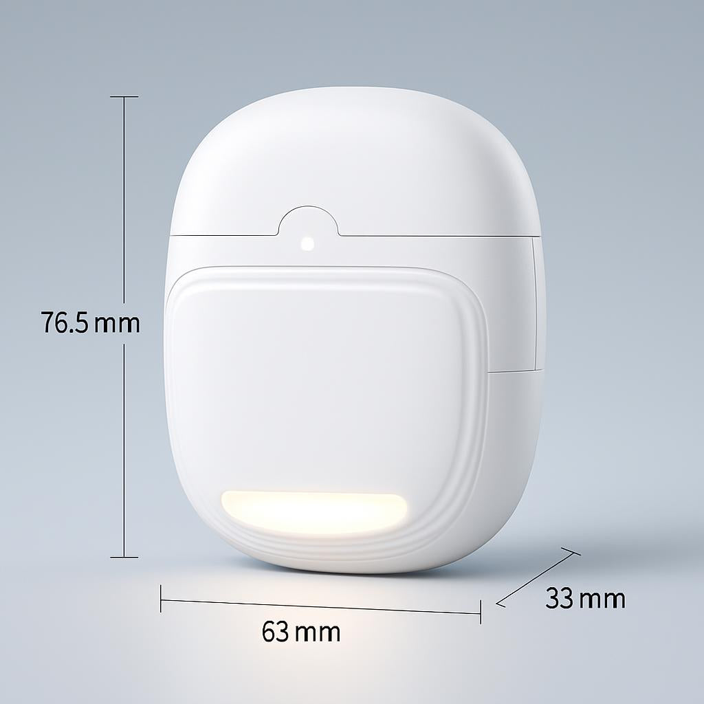 Ergonomic Electric Nail Clipper with Soft Light for Precision