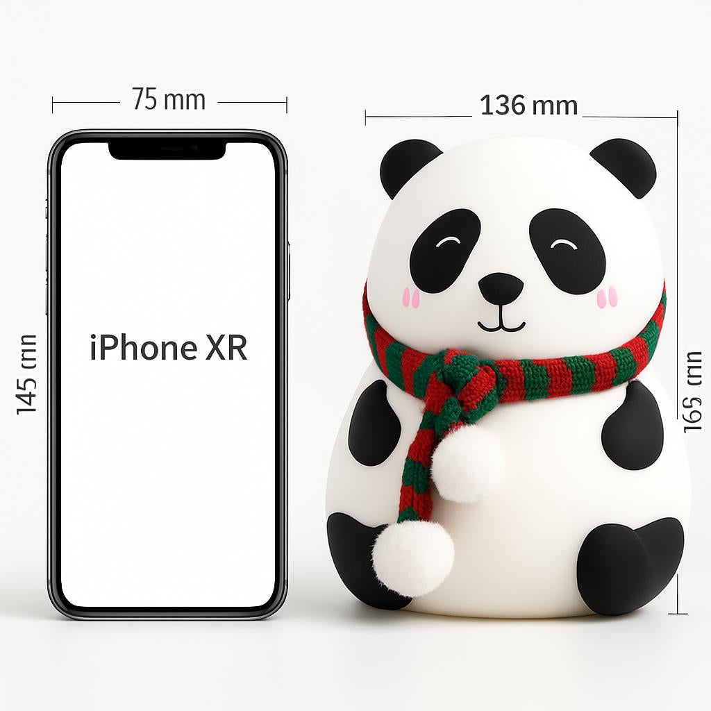 Panda LED Night Light - Energy-Efficient, Eco-Friendly, Portable