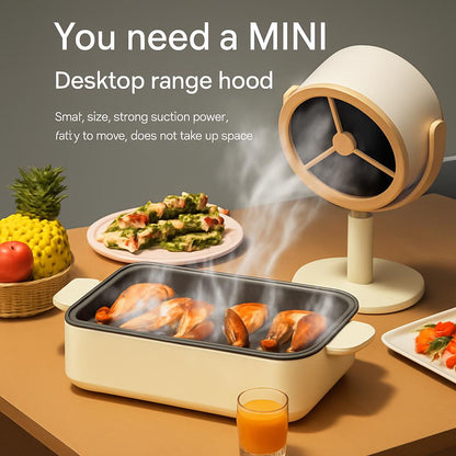 Wireless Portable Range Hood for Smoke Reduction