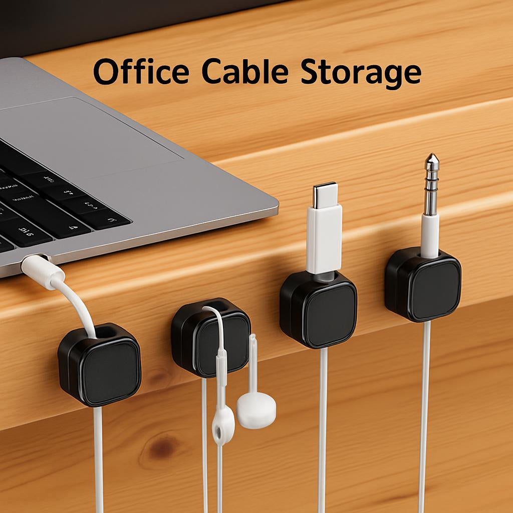 Eco-Friendly Magnetic Cable Organizer