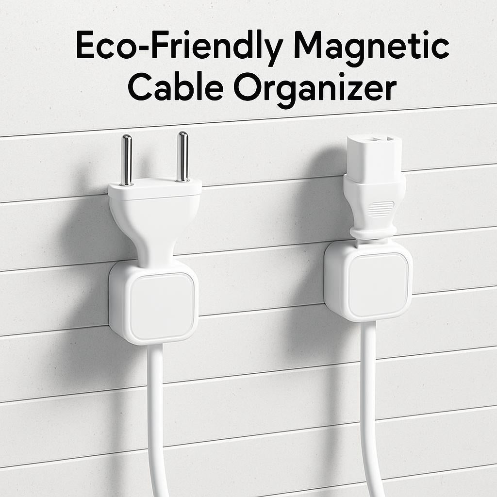Eco-Friendly Magnetic Cable Organizer