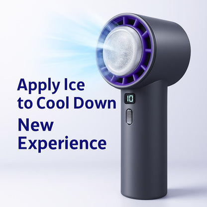 Turbo Cooling Mini Fan - Rechargeable & Portable