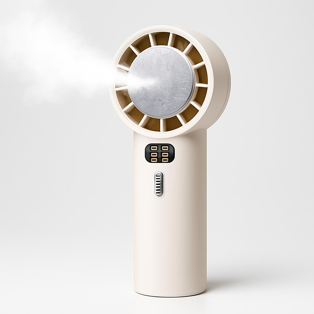 Turbo Cooling Mini Fan - Rechargeable & Portable