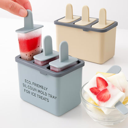 Eco-Friendly Silicone Mold Tray for Ice Treats