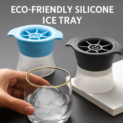 Eco-Friendly Silicone Hockey Puck Ice Tray