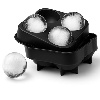 Eco-Friendly Silicone Ice Ball Mold - Reusable & Durable