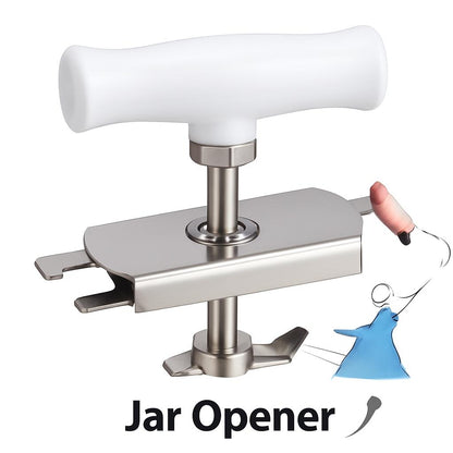 Effortless Jar Opener - Easy Access Kitchen Tool
