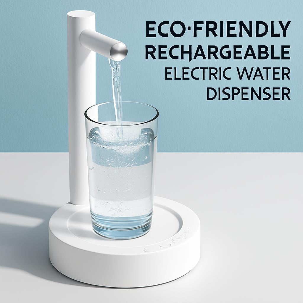 Eco-Friendly Rechargeable Electric Water Jug Dispenser