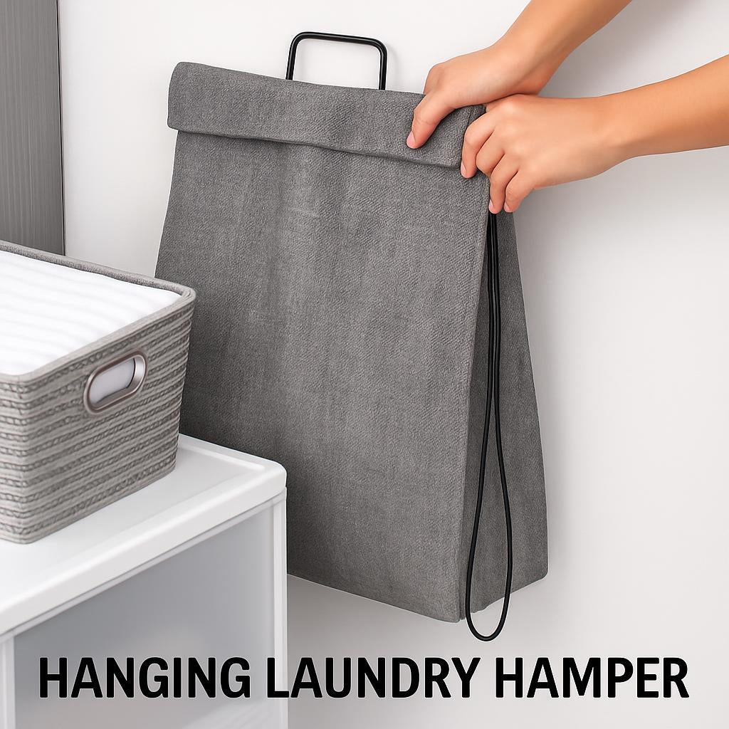 Eco-Friendly Foldable Fabric Laundry Hamper