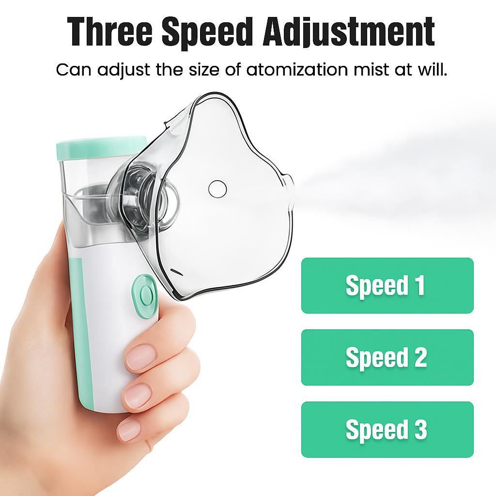 Portable Ultrasonic Cool Mist Nebulizer for Travel