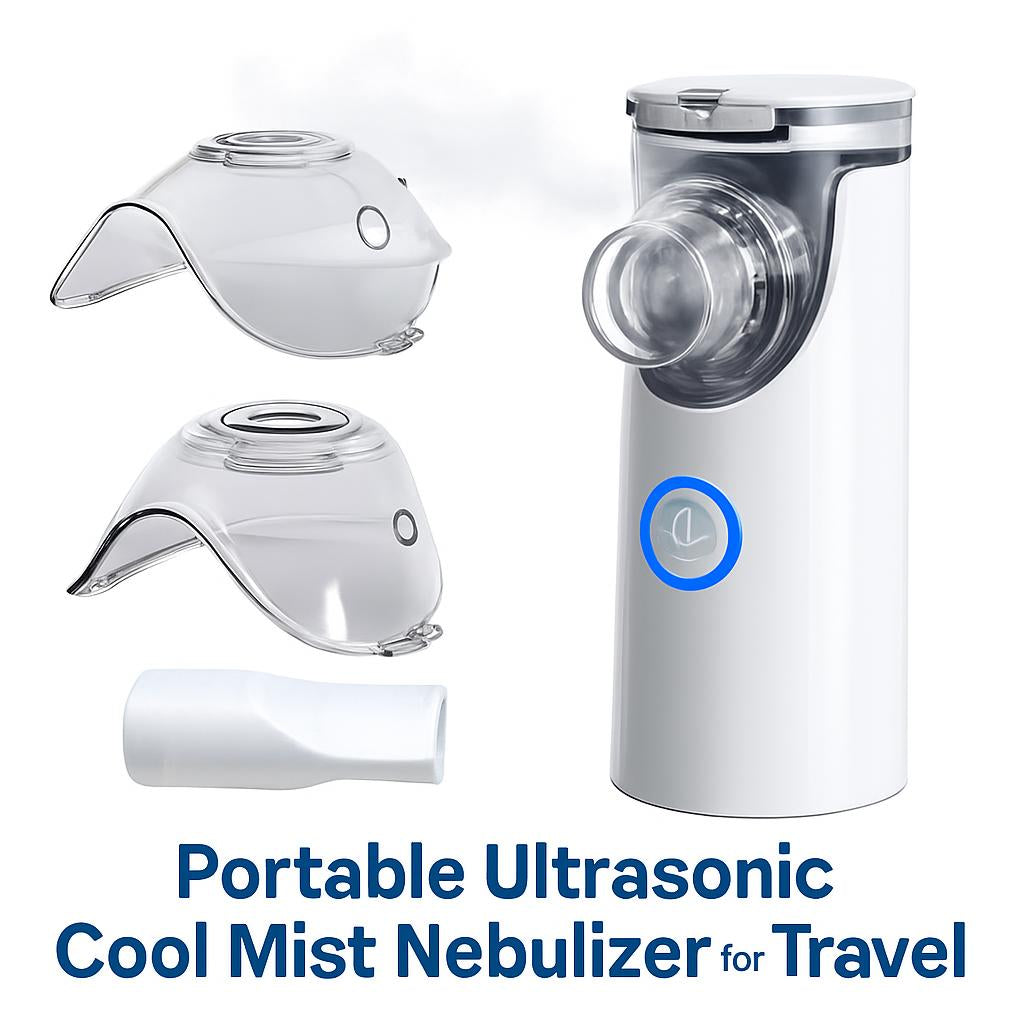 Portable Ultrasonic Cool Mist Nebulizer for Travel