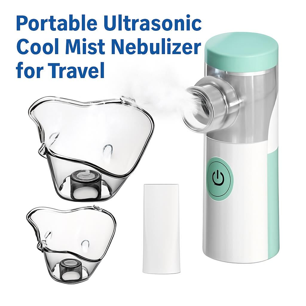 Portable Ultrasonic Cool Mist Nebulizer for Travel