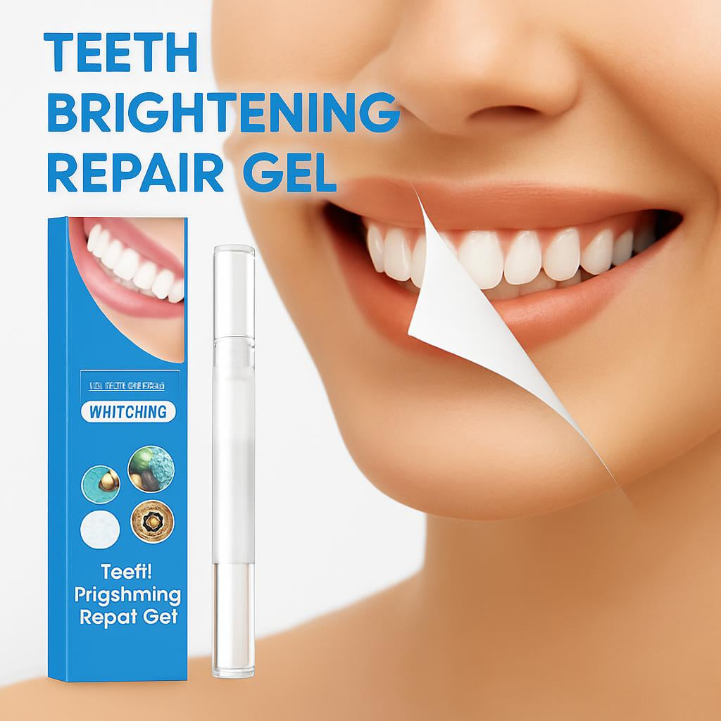 Dual-Action Tooth Brightening & Repair Pen with Hydroxyapatite