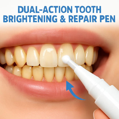 Dual-Action Tooth Brightening & Repair Pen with Hydroxyapatite