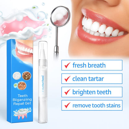 Dual-Action Tooth Brightening & Repair Pen with Hydroxyapatite