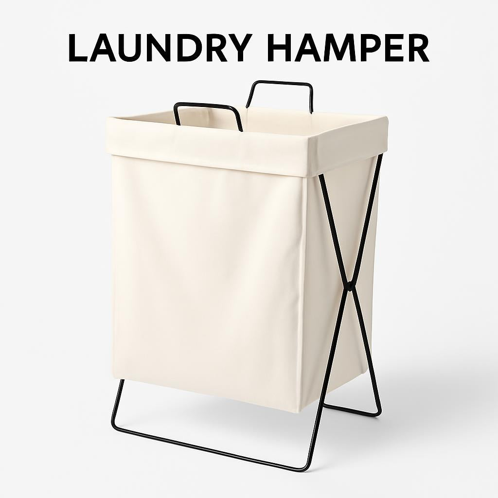 Eco-Friendly Foldable Fabric Laundry Hamper