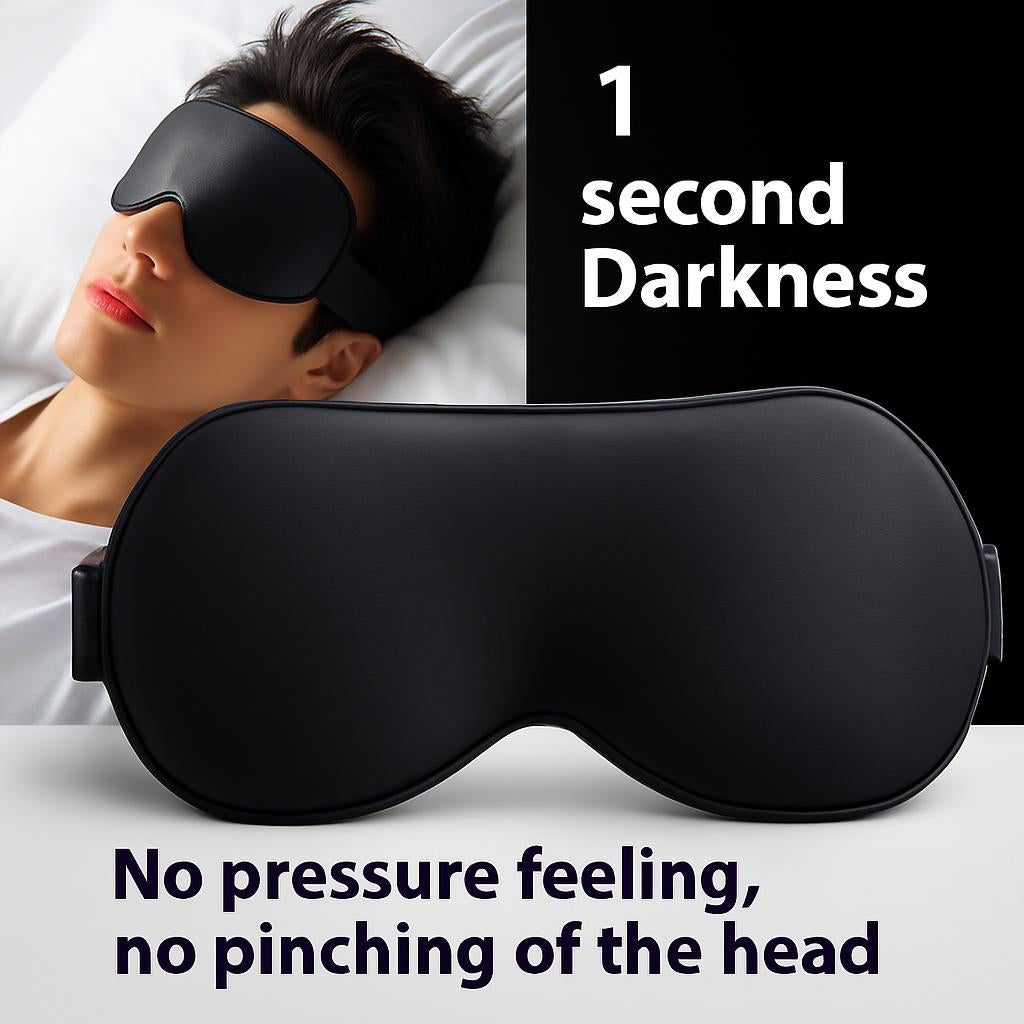 Eco-Friendly Contoured Sleep Mask for Enhanced Sleep Quality