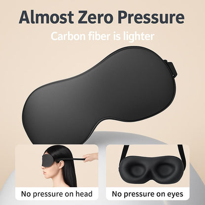Eco-Friendly Contoured Sleep Mask for Enhanced Sleep Quality