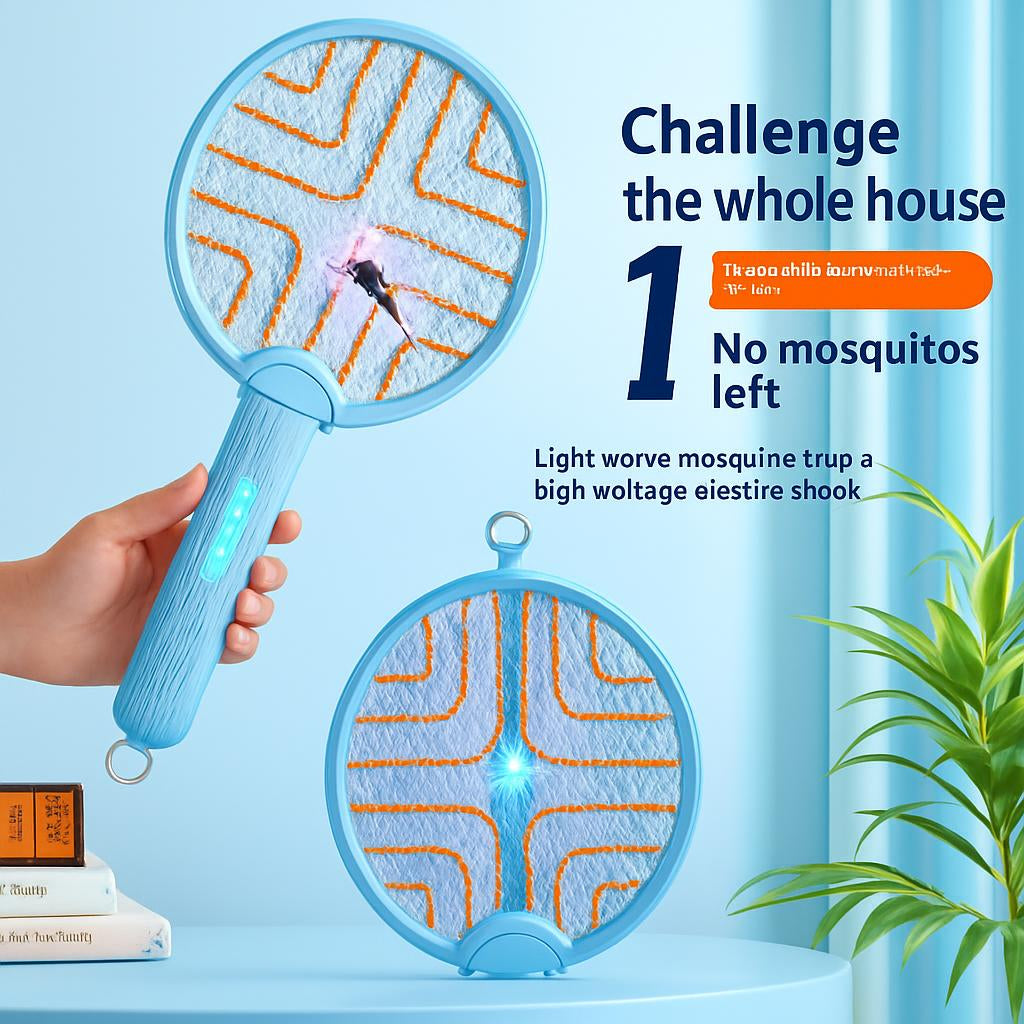 Eco-Friendly Electric Mosquito Swatter & Trap