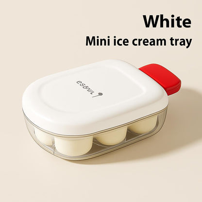 Eco-Friendly Easy-Press Ice Cube Mold with Lid