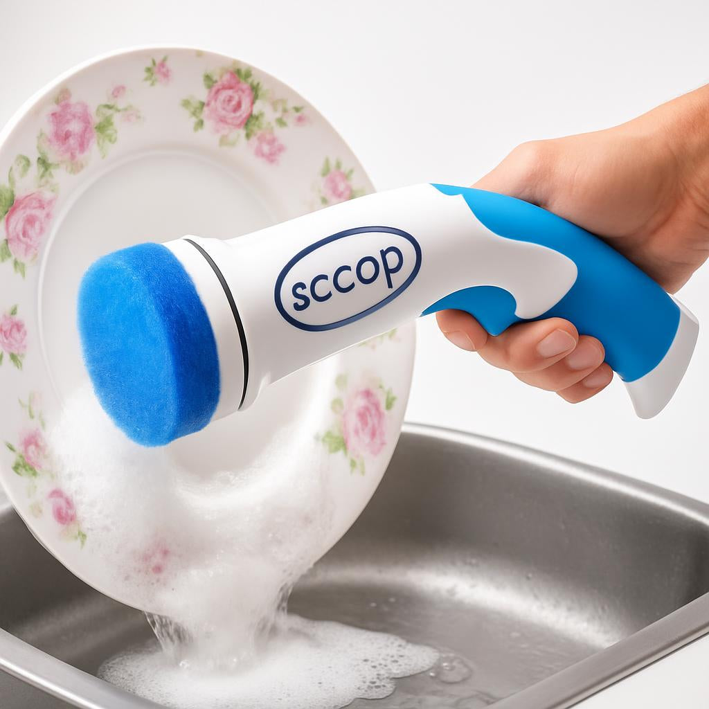 Eco-Friendly Electric Cleaning Brush for Efficient Home Cleaning