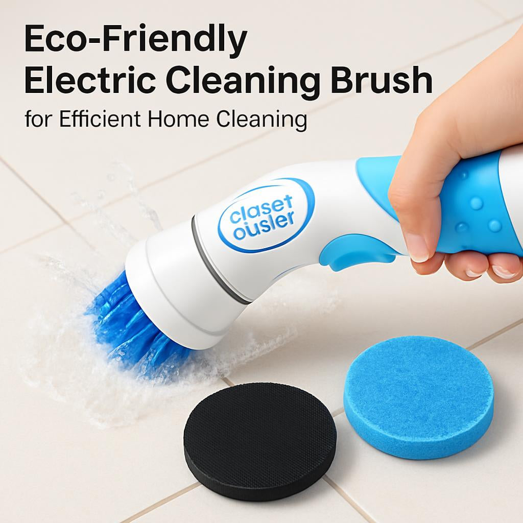 Eco-Friendly Electric Cleaning Brush for Efficient Home Cleaning