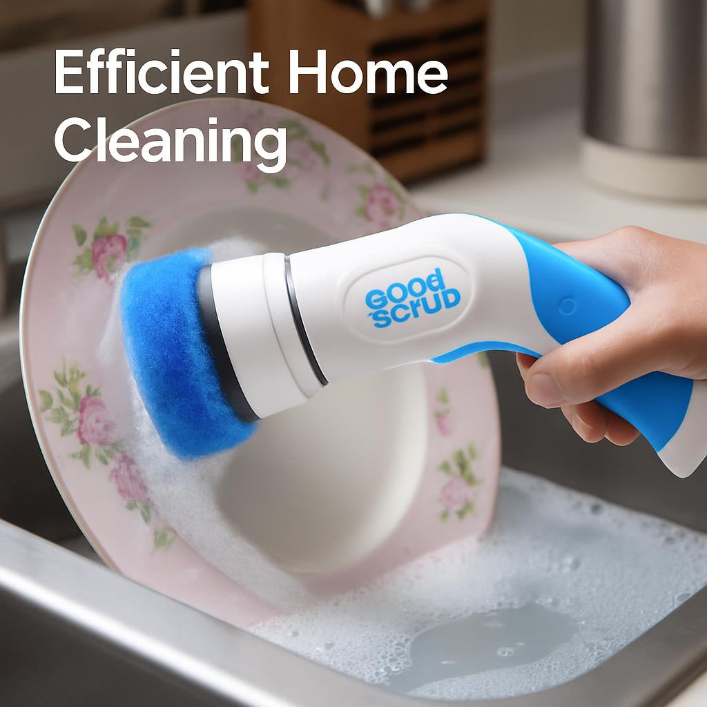 Eco-Friendly Electric Cleaning Brush for Efficient Home Cleaning