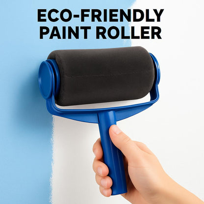 Eco-Friendly Paint Roller Set with Reusable Foam Rollers