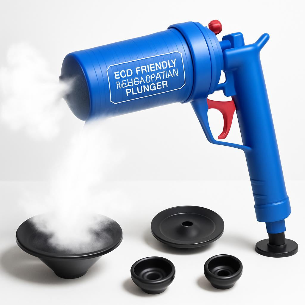 Eco-Friendly Reusable Drain Plunger