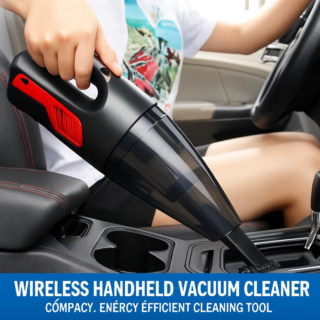 Wireless Handheld Vacuum Cleaner - Compact, Energy-Efficient Cleaning Tool