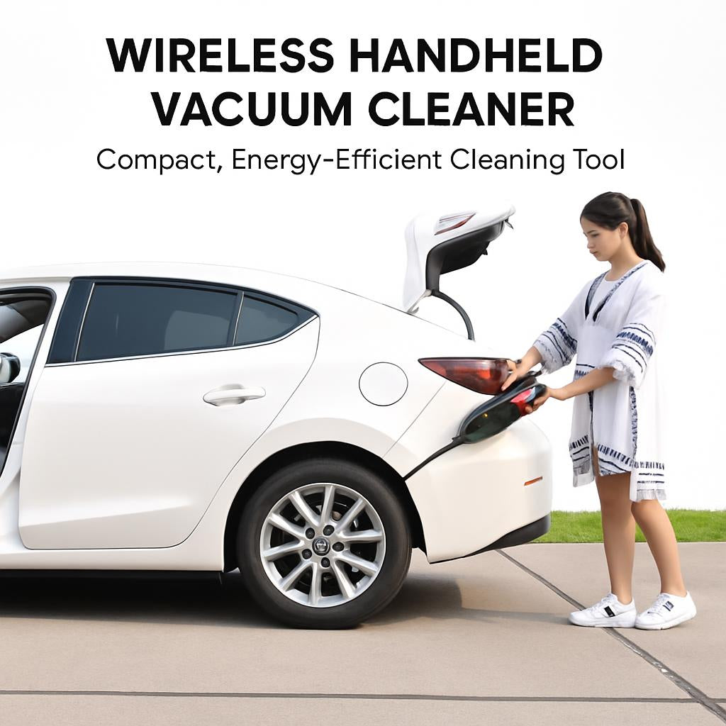 Wireless Handheld Vacuum Cleaner - Compact, Energy-Efficient Cleaning Tool