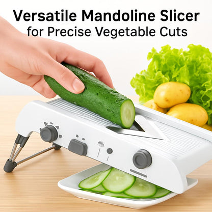 Versatile Mandoline Slicer for Precise Vegetable Cuts