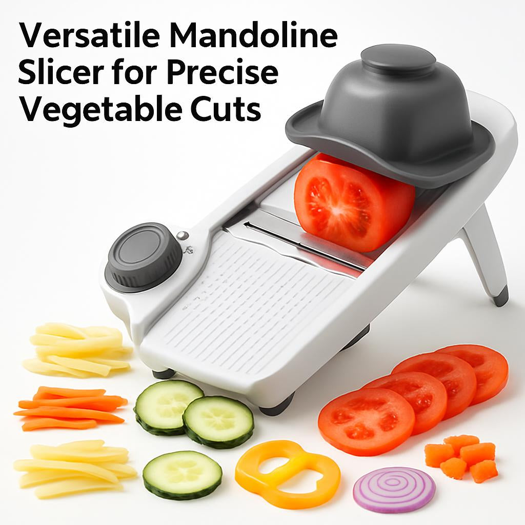 Versatile Mandoline Slicer for Precise Vegetable Cuts