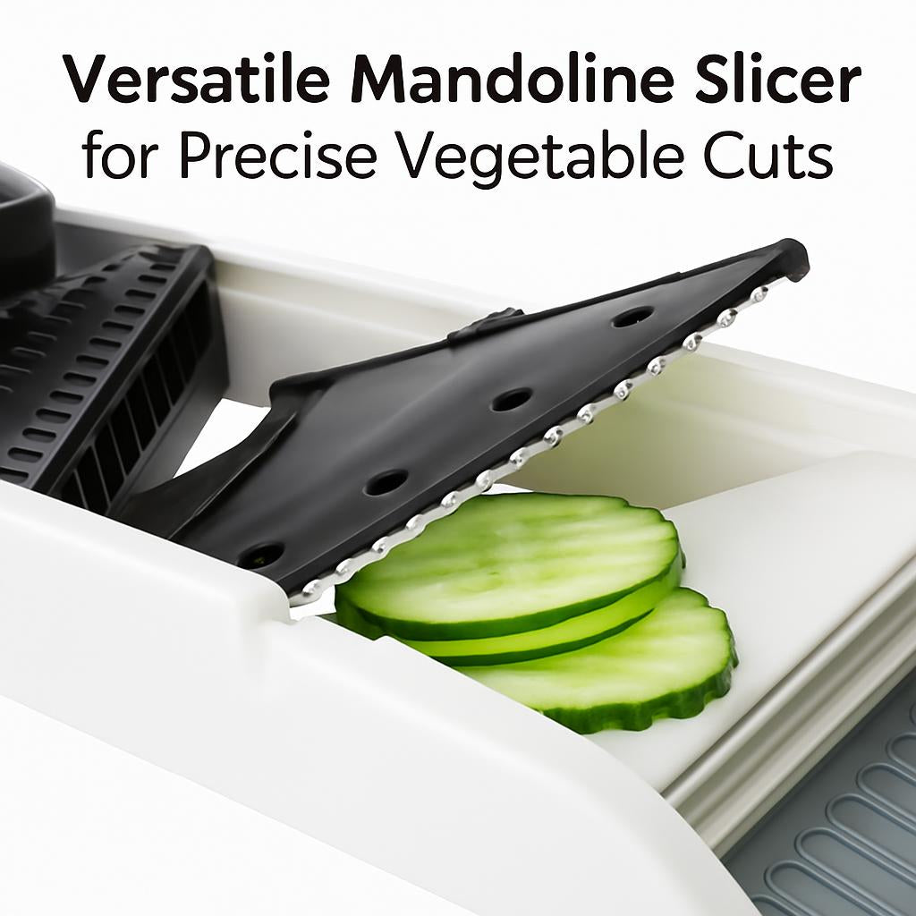 Versatile Mandoline Slicer for Precise Vegetable Cuts
