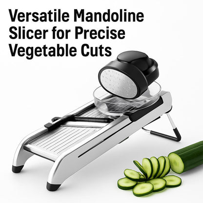 Versatile Mandoline Slicer for Precise Vegetable Cuts