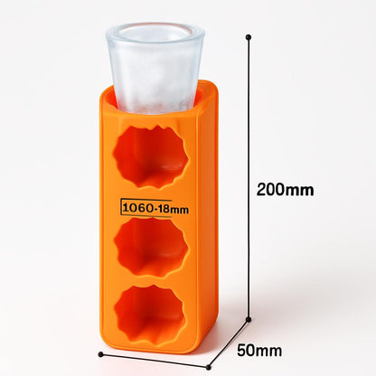 Eco-Friendly Silicone Ice Shot Glass Mold - Reusable & Sustainable