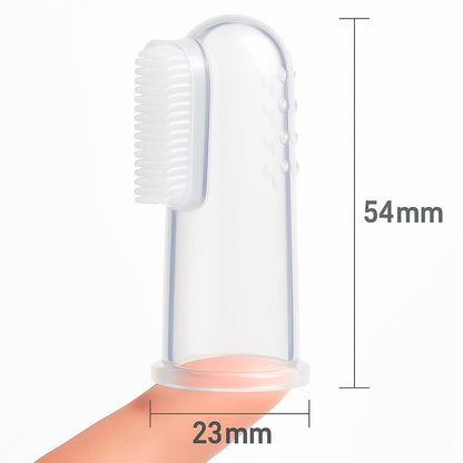 Eco-Friendly Silicone Finger Toothbrush for Sustainable Oral Care