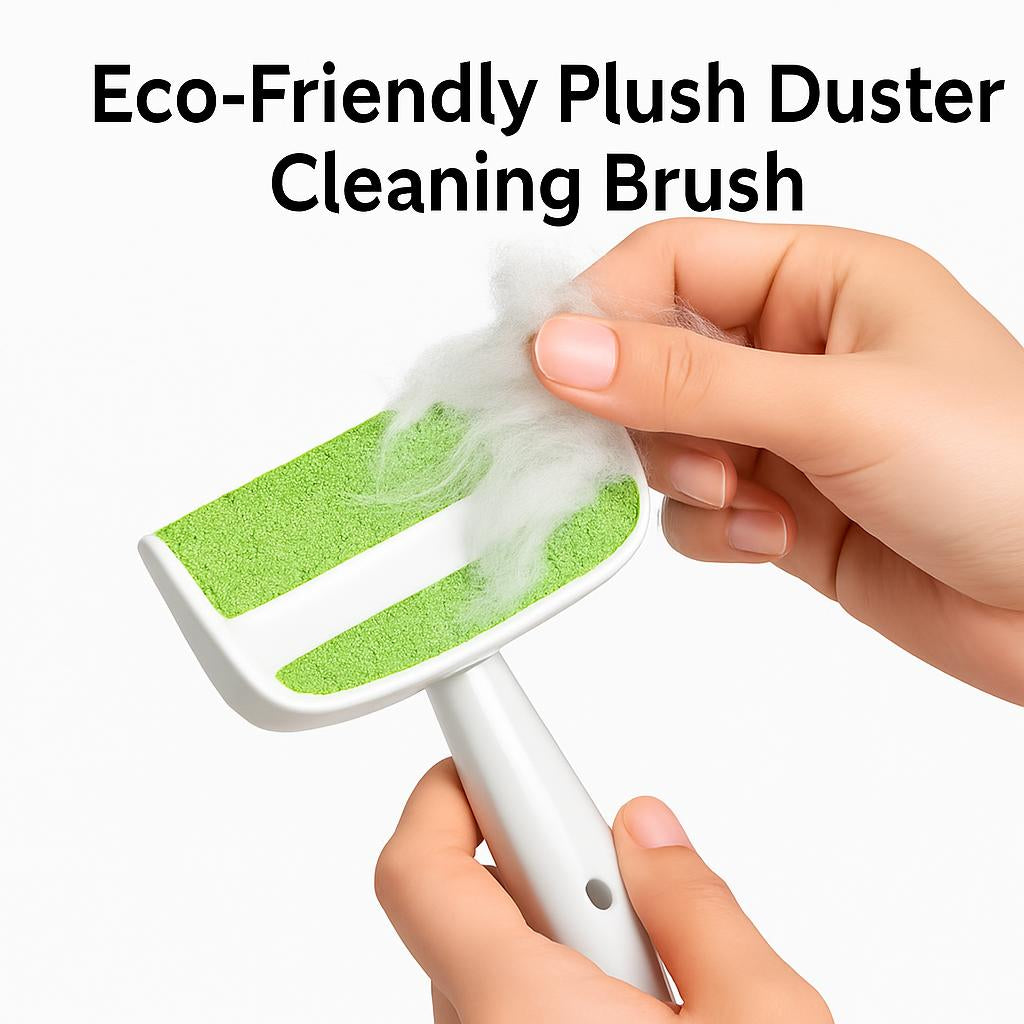 Eco-Friendly Plush Duster Cleaning Brush