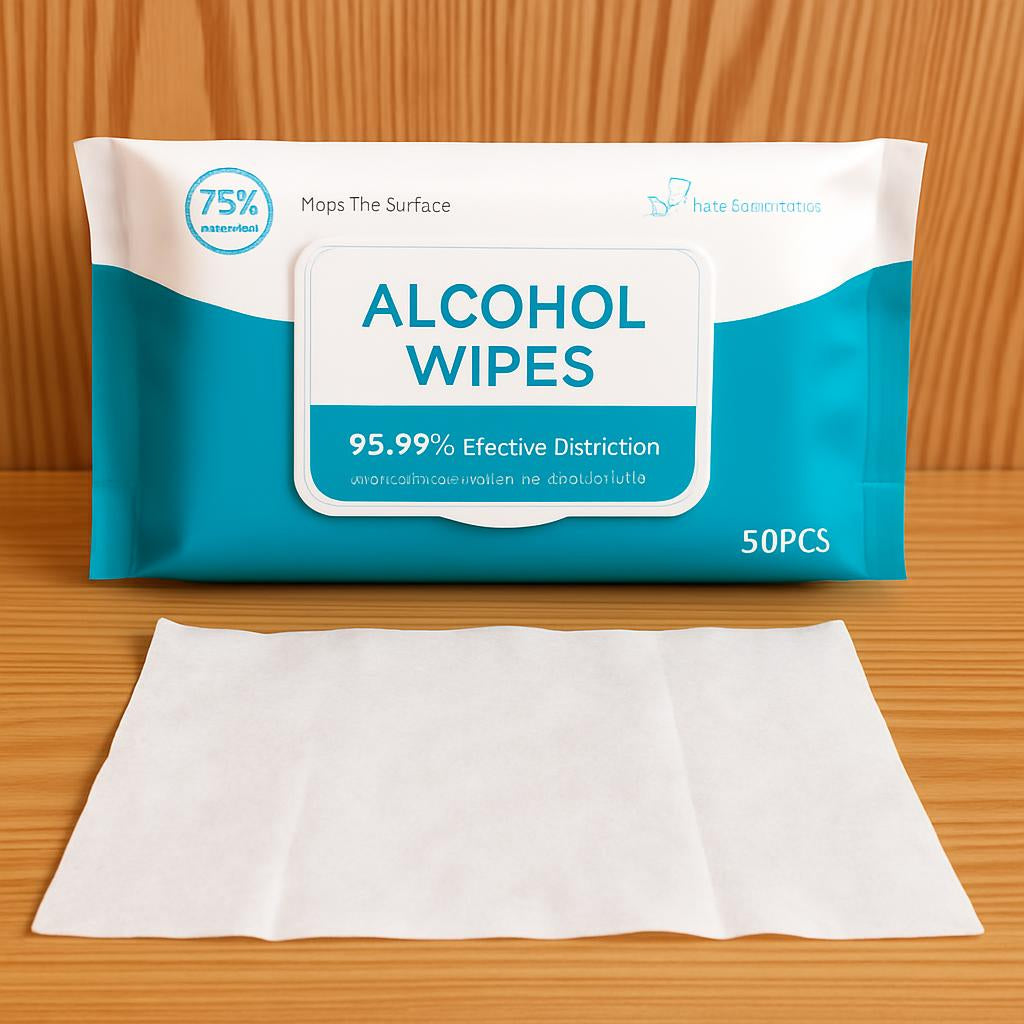 Eco-Friendly Alcohol Wipes - Portable Disinfectant Solution