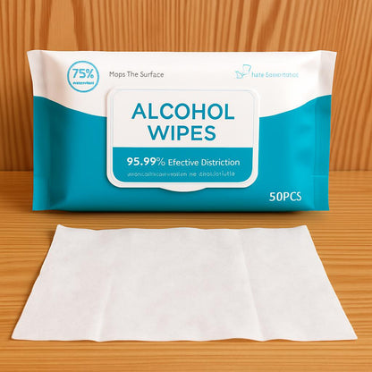 Eco-Friendly Alcohol Wipes - Portable Disinfectant Solution