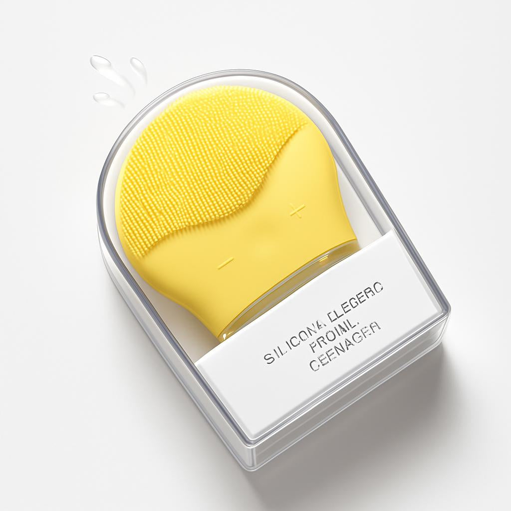 Eco-Friendly Silicone Facial Cleansing Brush - Reusable & Durable