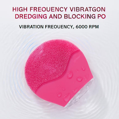Eco-Friendly Silicone Facial Cleansing Brush - Reusable & Durable