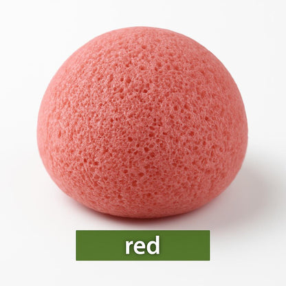 Natural Konjac Face Puff - Biodegradable Facial Cleansing Sponge