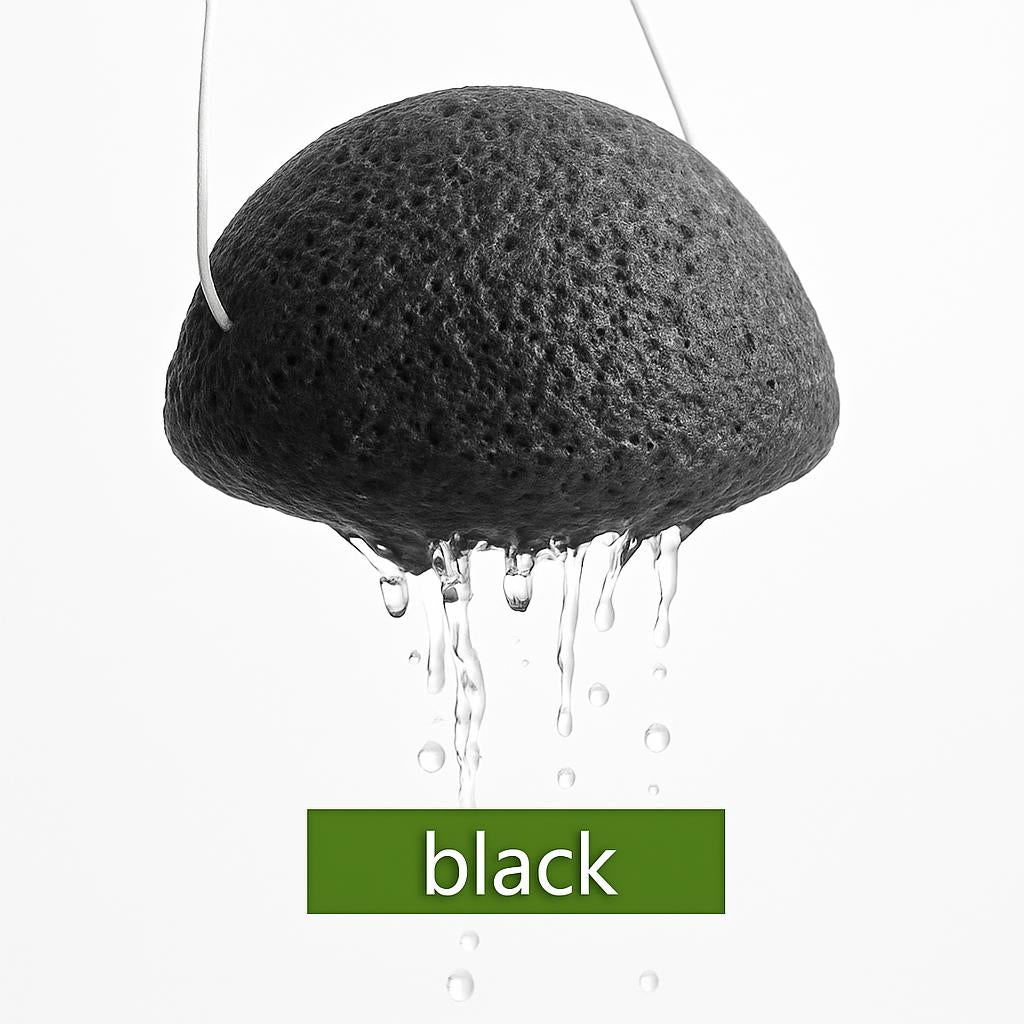 Natural Konjac Face Puff - Biodegradable Facial Cleansing Sponge