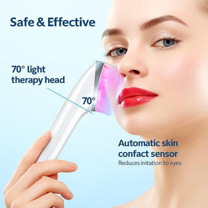 Handheld LED Acne Therapy Device for Clearer Skin