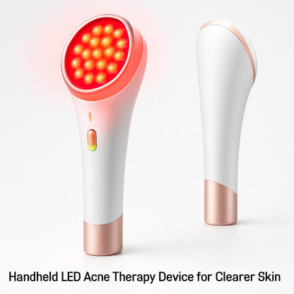 Handheld LED Acne Therapy Device for Clearer Skin